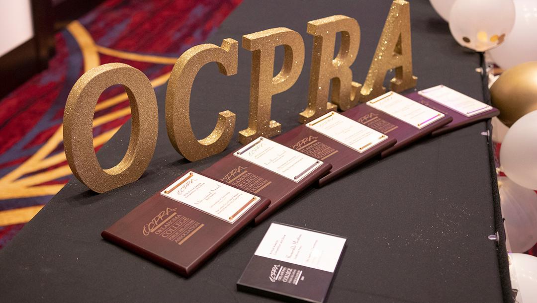 Office of Marketing & Communications wins six awards at the annual OCPRA conference.