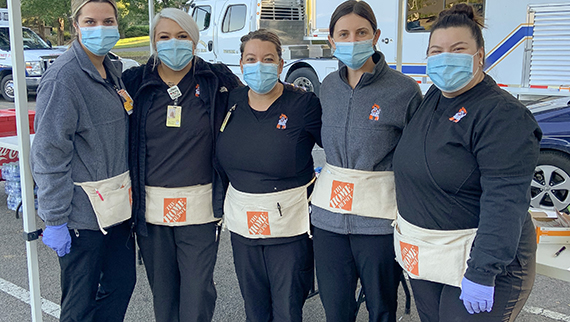 The OSUIT Nursing program students participated in the "Boo" on the Flu event in Muskogee giving approximately 900 flu shots!
