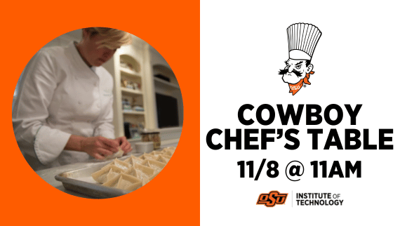 Chef Valarie Carter to Showcase Culinary Artistry at OSUIT's Cowboy Chef Table Series Tuesday, October 31, 2023