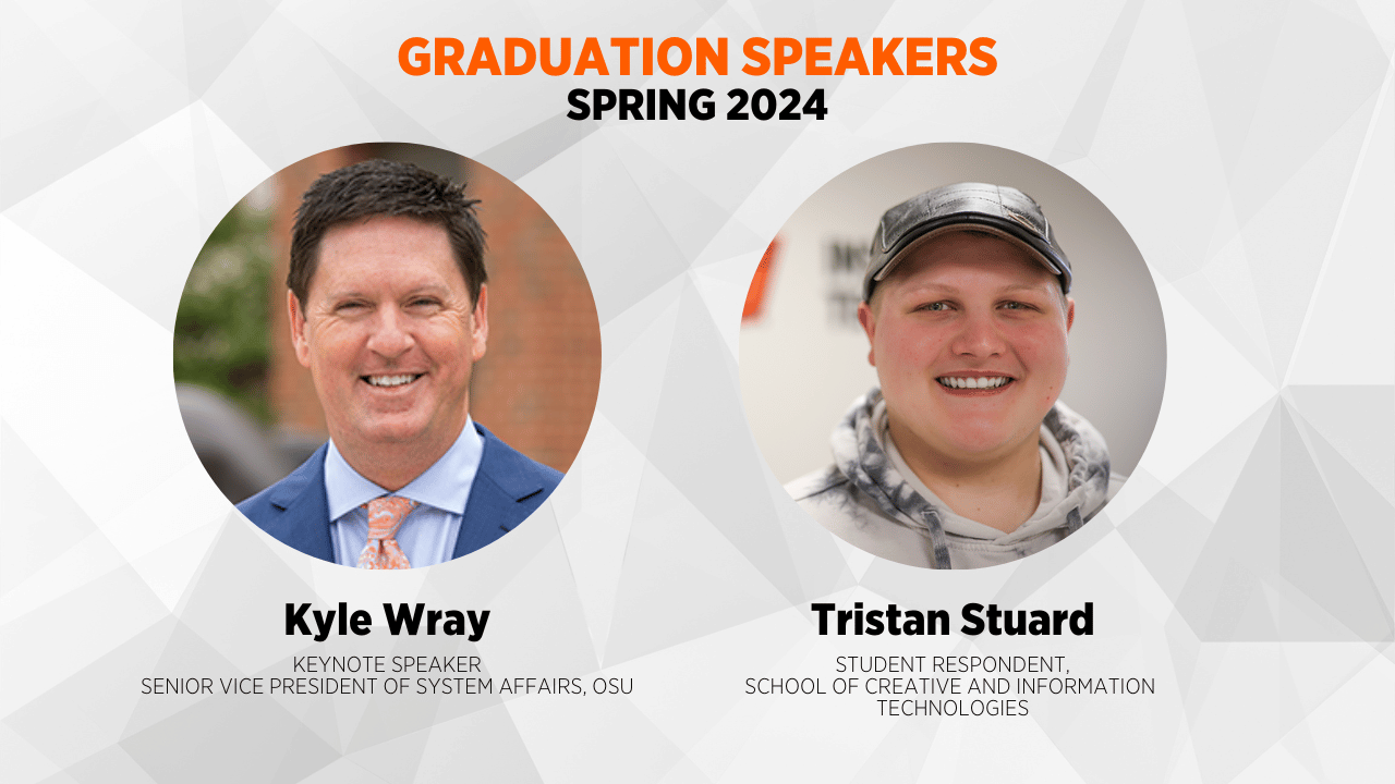 Kyle Wray to Keynote OSUIT's Spring Graduation Ceremony Friday, April 12, 2024